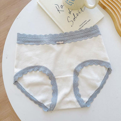 Mid-rise Lace Bow Panty(3 Packs)