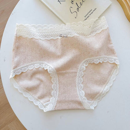 Mid-rise Lace Bow Panty(3 Packs)