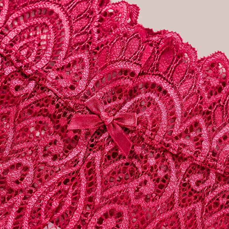 Sexy Lace Cotton Crotch Thong(3 Packs) - image 7