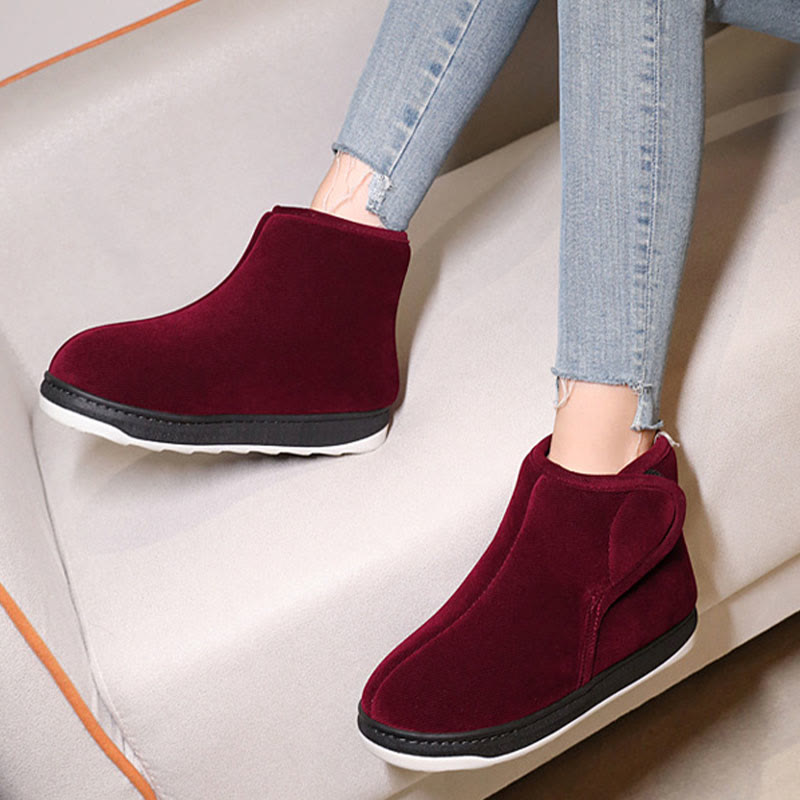 Plus Size Soft Warm Diabetic Slippers - image 5