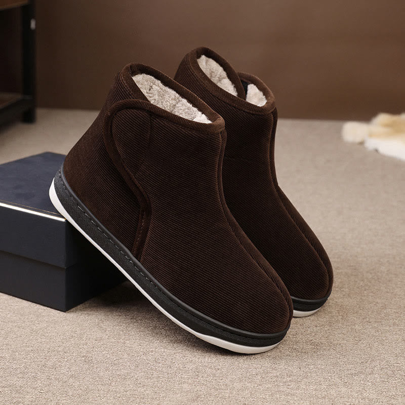 Plus Size Soft Warm Diabetic Slippers - image 3