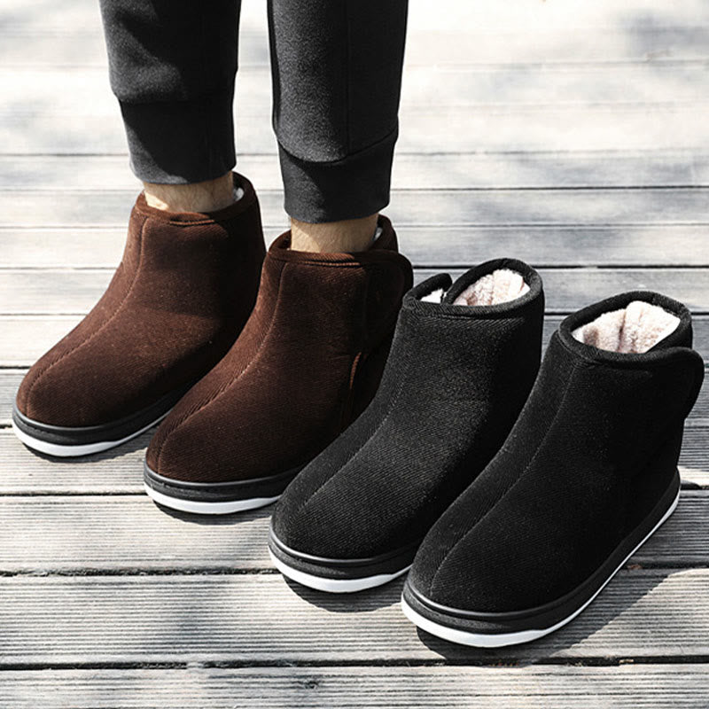 Plus Size Soft Warm Diabetic Slippers - image 1