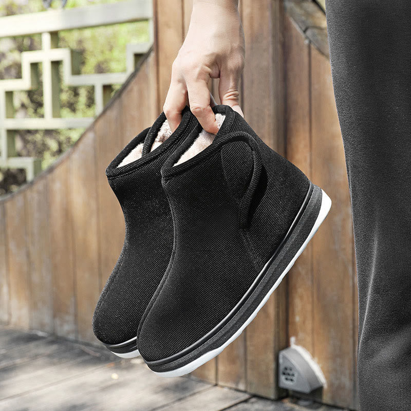 Plus Size Soft Warm Diabetic Slippers - image 9