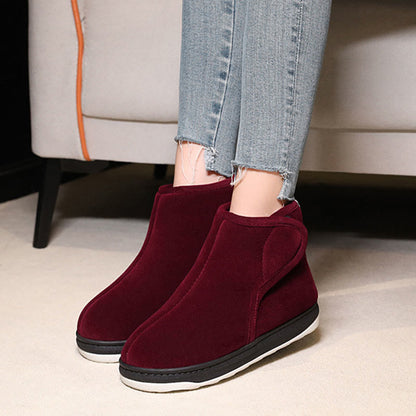 Plus Size Soft Warm Diabetic Slippers - image 5