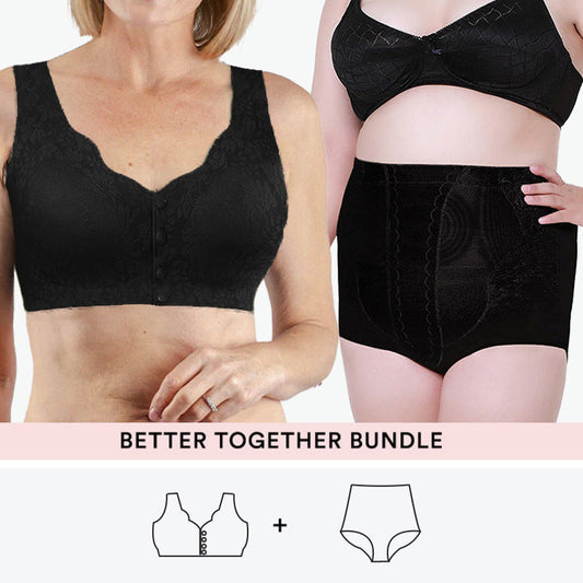 Bundle Plus Size Lace Bras + Panty