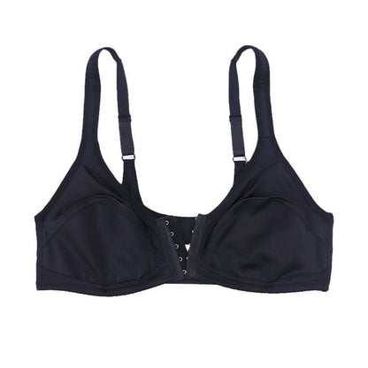 Seamless Front Buckle Full Cup Wireless Bra