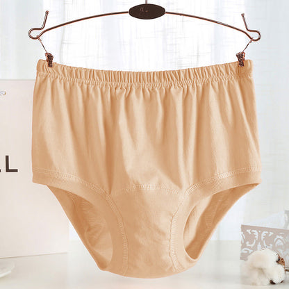 Plus Size Comfortable High Waist Cotton Panty(3 Packs)