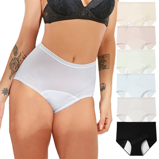 Plus Size Leakproof Breathable Period Panty(3 Packs)