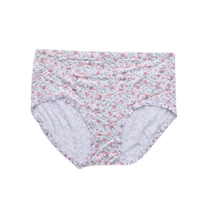 Plus Size Soft Comfortable Floral Panty(3 Packs)