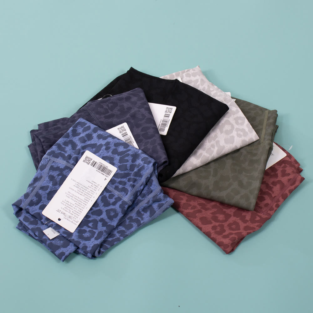 High Waist Fitness Yoga Leopard Legging - image 3