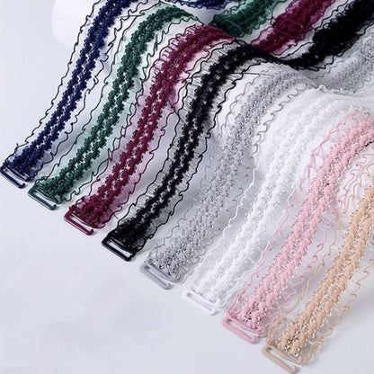 Sexy Adjustable Lace  Bra Strap(6 Pairs) - image 3