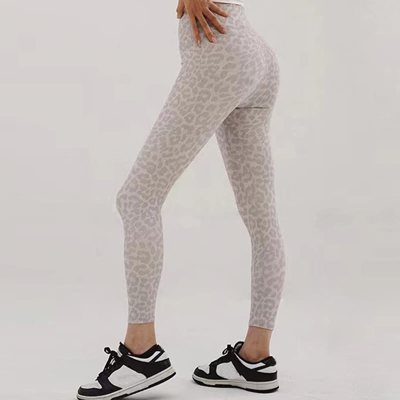 High Waist Fitness Yoga Leopard Legging - image 1