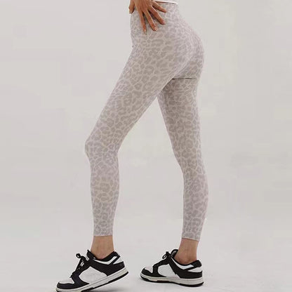High Waist Fitness Yoga Leopard Legging - image 1
