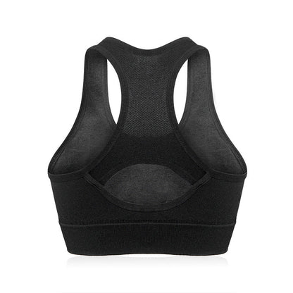 Plus Size Breathable Fitness Yoga Outer Wear Wireless Bra