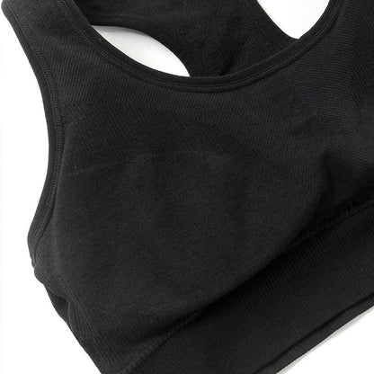 Plus Size Breathable Fitness Yoga Outer Wear Wireless Bra - image 3