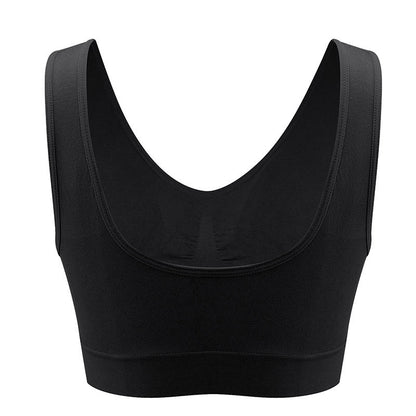 Plus Size Breathable Sports Wireless Bra  - image 2