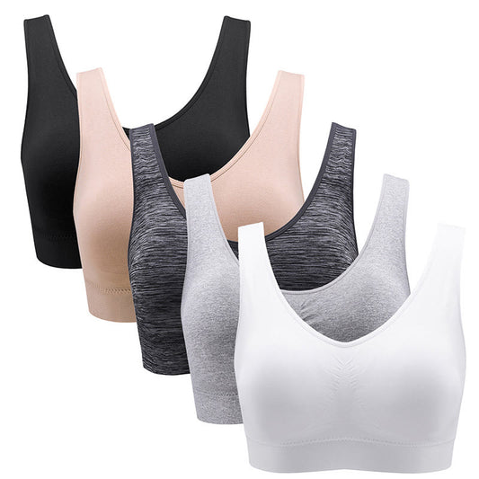 Plus Size Breathable Sports Wireless Bra  - image 0