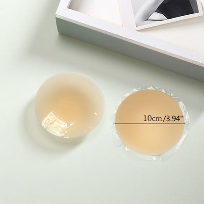 Thin Solid Silicone Nipple Cover(2 Pairs) - image 3