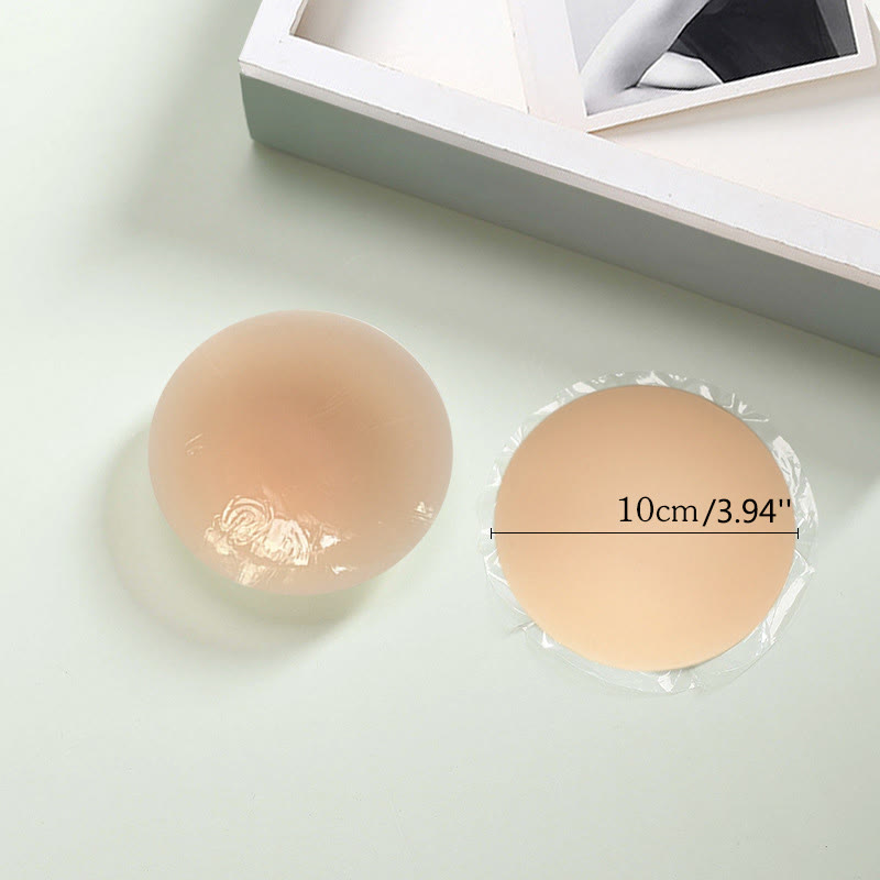 Thin Solid Silicone Nipple Cover(2 Pairs) - image 4