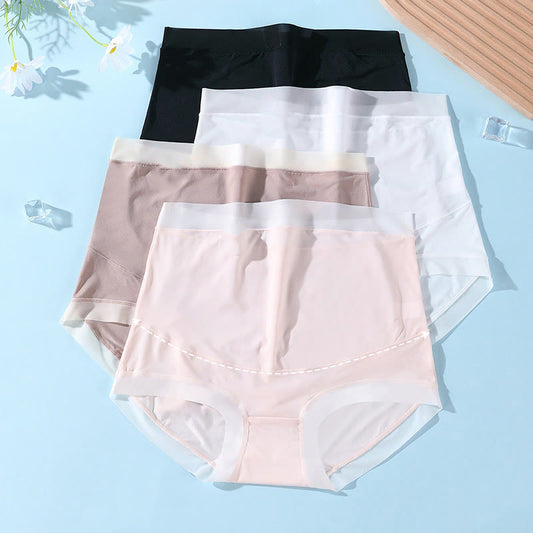 Plus Size Ultra-thin Seamless Maternity Panty(3 Packs)