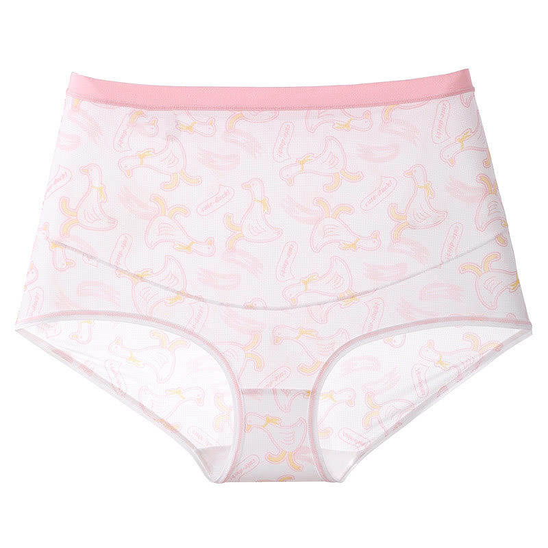 Plus Size High Waist Belly Support Maternity Panty(3 Packs)