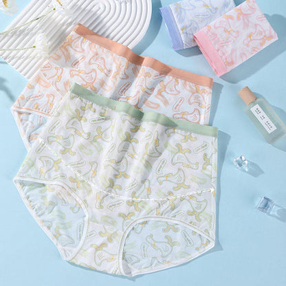 Plus Size High Waist Belly Support Maternity Panty(3 Packs)