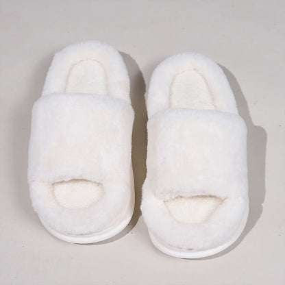 Plus Size All Season Cozy Slippers - White - EU43-44(US9-10) - image 9