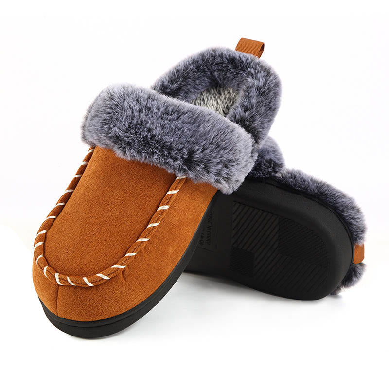 Plus Size Warm Lined Soft Floor Slippers - image 3