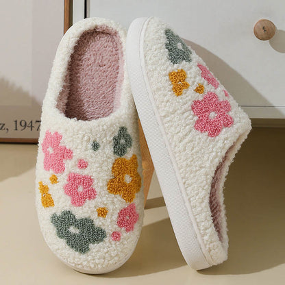 Plus Size Adorable vibrant blooms Slippers - image 4