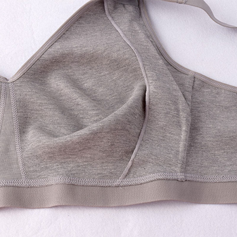 Seamless Cotton Wireless Bra - image 9
