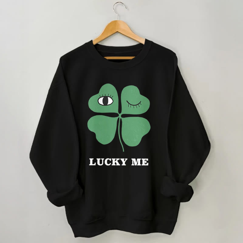 Plus Size Lucky Me Sweatshirt - Black - 3XL - image 2