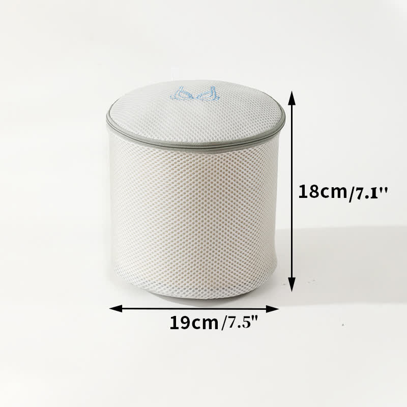 Anti-deformation Machine Washable Mesh Bra Laundry Bag - Grey - image 10