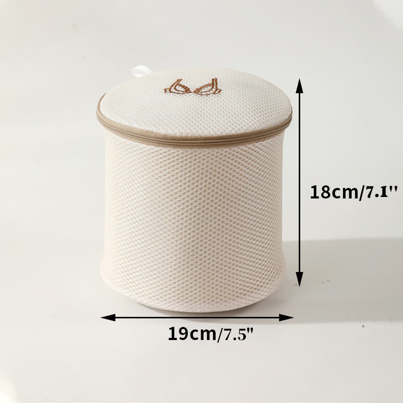Anti-deformation Machine Washable Mesh Bra Laundry Bag - Apricot - image 11