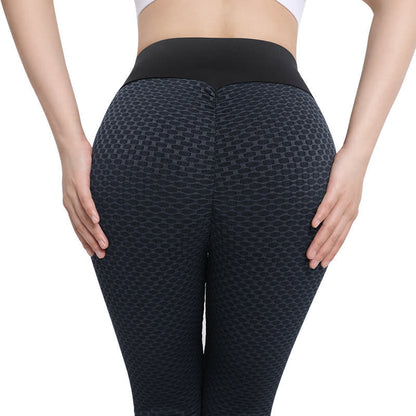 High Waist Honeycomb Yoga Fitness Legging - image 8