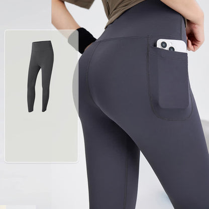 Plus Size High Waist Mesh Stitching Yoga Legging - Grey - 4XL - image 3
