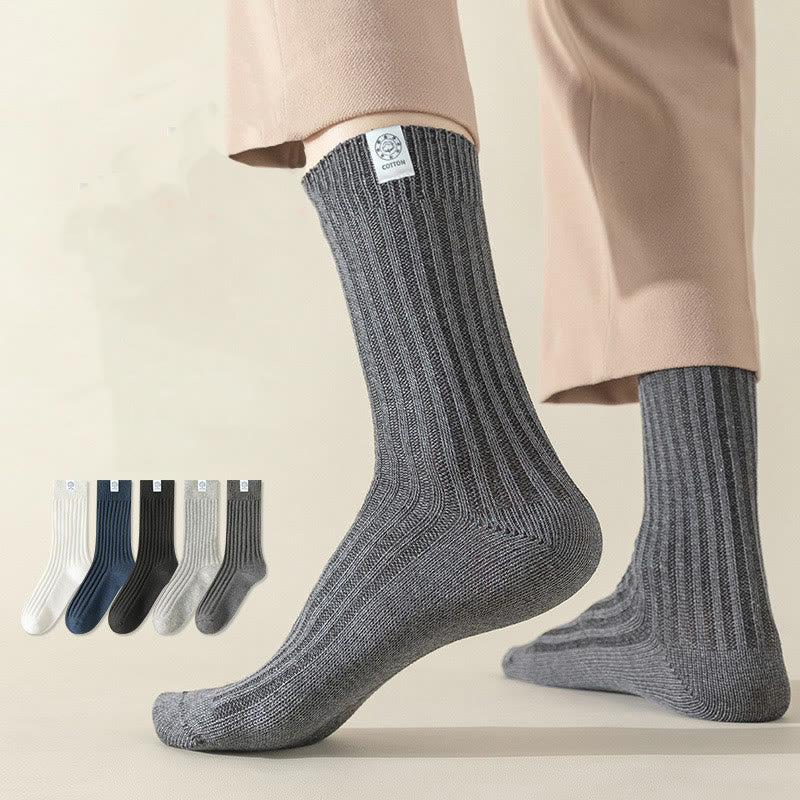 Plus Size French Casual Quarter Socks(5 Pairs) - image 0