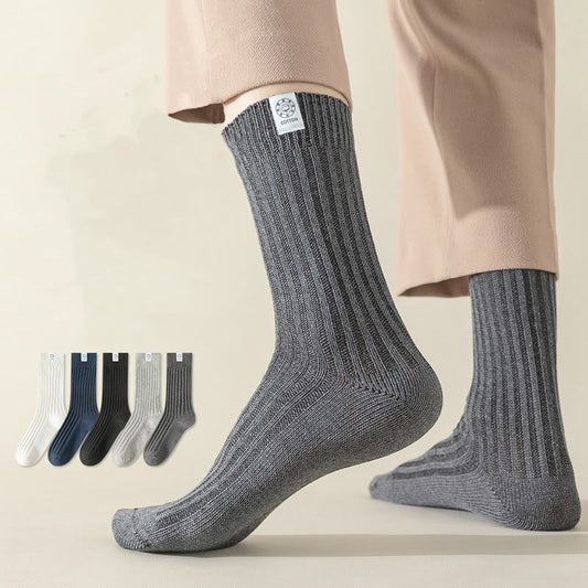 Plus Size French Casual Quarter Socks(5 Pairs) - image 0