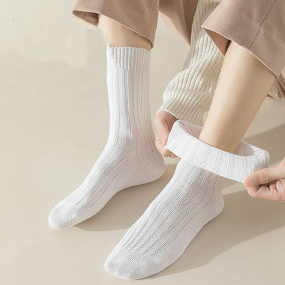 Plus Size French Casual Quarter Socks(5 Pairs) - image 1