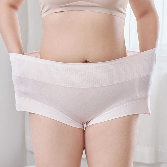 Plus Size Casual High Waist Panty(2 Packs)