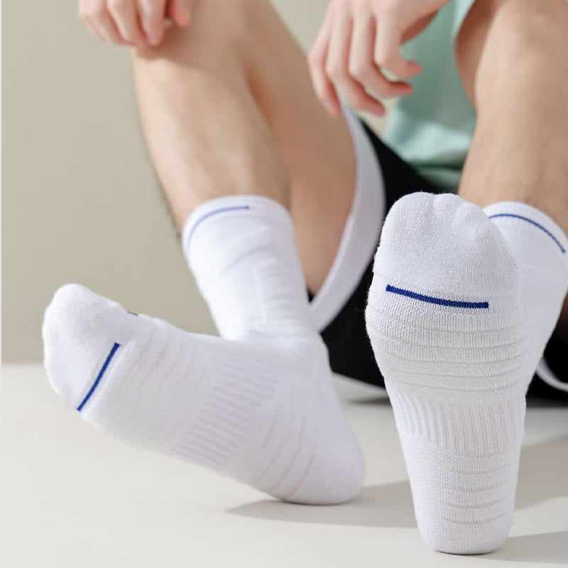 Plus Size Anti Friction Quarter Compression Socks(6 Pairs) - image 6
