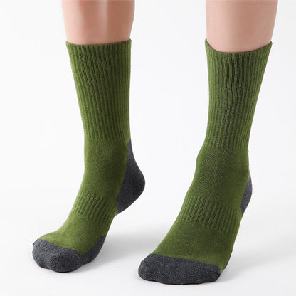 Plus Size Mountain Sports Quarter Compression Socks(5 Pairs) - image 6