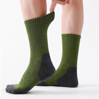 Plus Size Mountain Sports Quarter Compression Socks(5 Pairs) - image 7