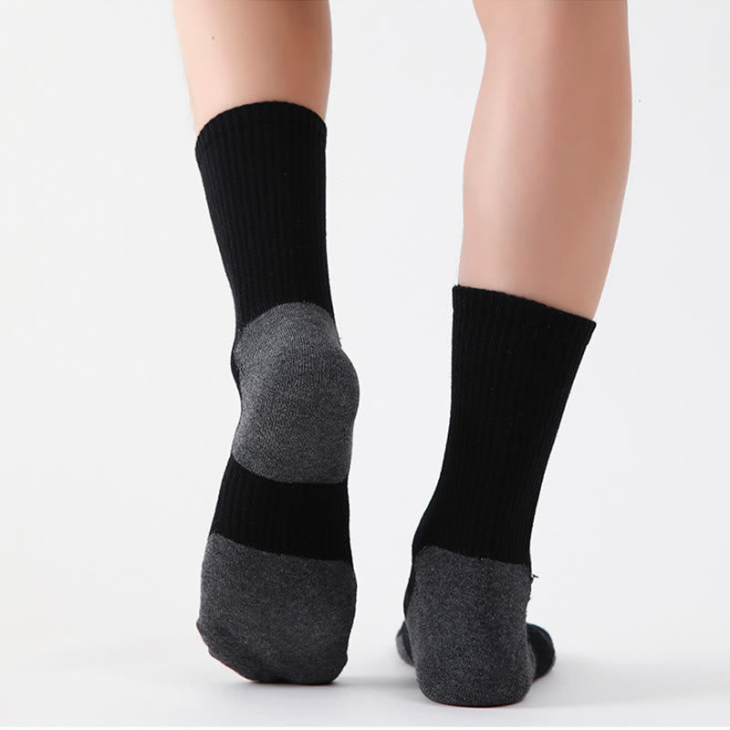 Plus Size Mountain Sports Quarter Compression Socks(5 Pairs) - image 3