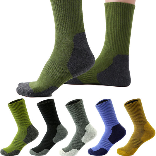 Plus Size Mountain Sports Quarter Compression Socks(5 Pairs) - image 0
