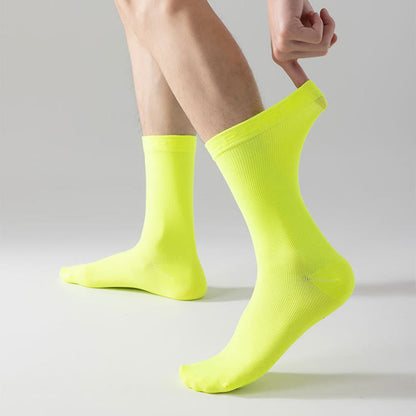 Plus Size Anti Slip Strips Quarter Compression Socks(6 Pairs) - image 5