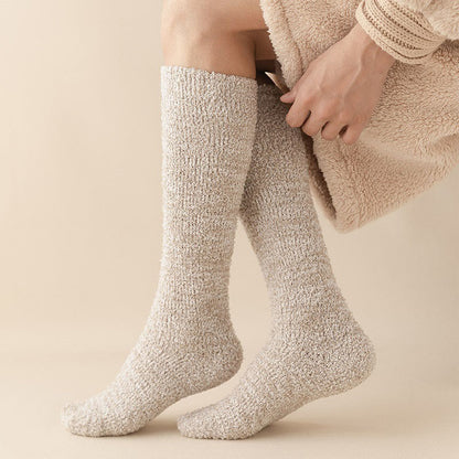 Thickening Knee High Socks(3 Pairs) - image 4