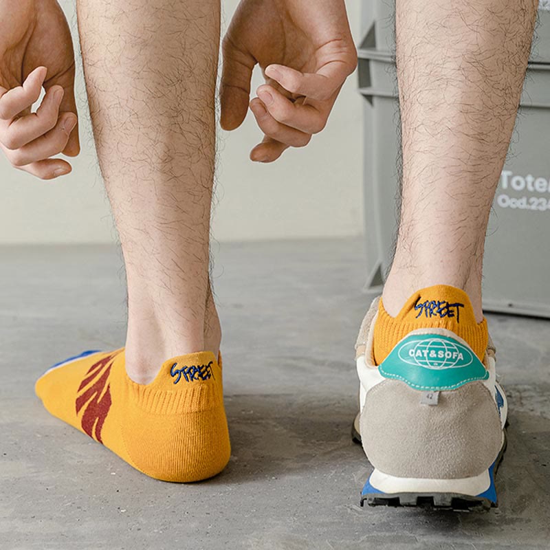 Letter Ankle Socks(5 Pairs) - image 7