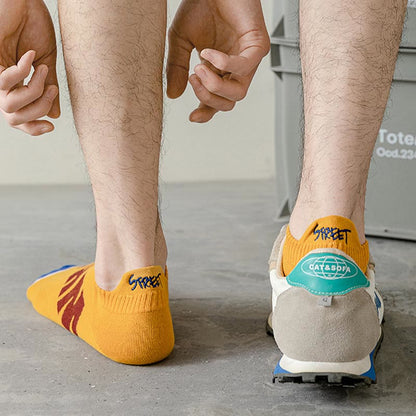 Letter Ankle Socks(5 Pairs) - image 7