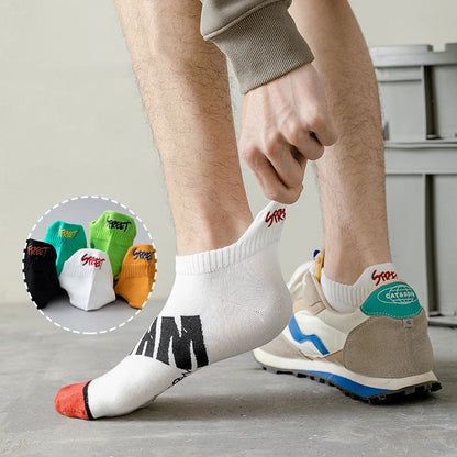 Letter Ankle Socks(5 Pairs) - image 8