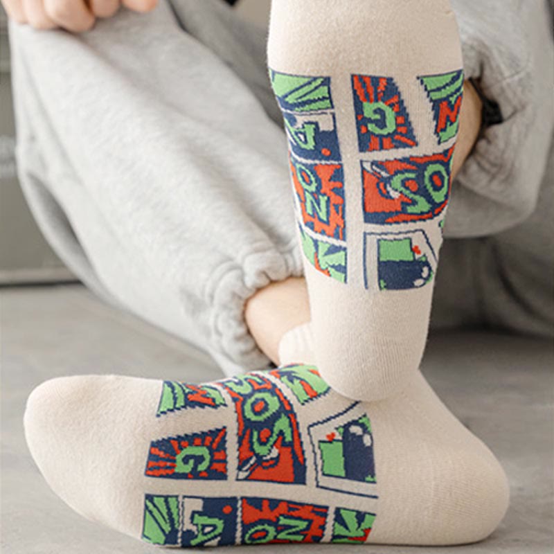 Trendy Funny Ankle Socks(5 Pairs) - image 6